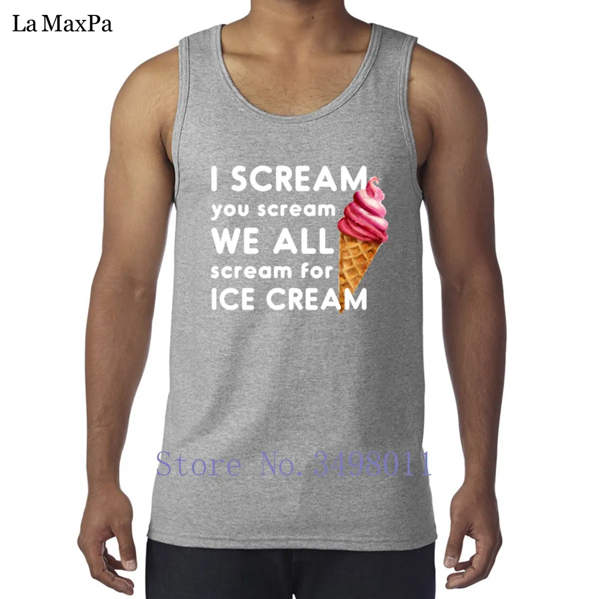 Создать буквы мы все крик для Мороженое человек топы Бодибилдинг забавные