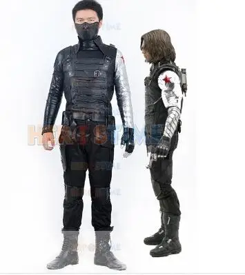 Капитан Америка 2 Зимний Солдат Bucky James buchanan Barnes Costum