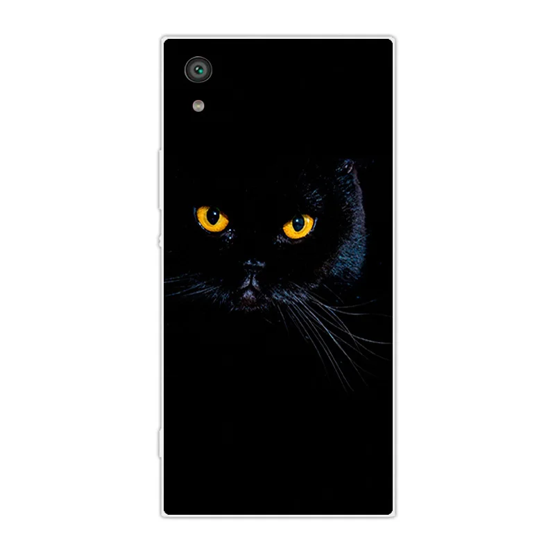 Для Sony Xperia XA1 ультра мрачная задняя крышка 6 0 дюймов для X A1 Ультра мягкий ТПУ