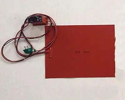 

100x100mm 30W 220V Silicon heater LCD Screen Separator with Digital thermostat