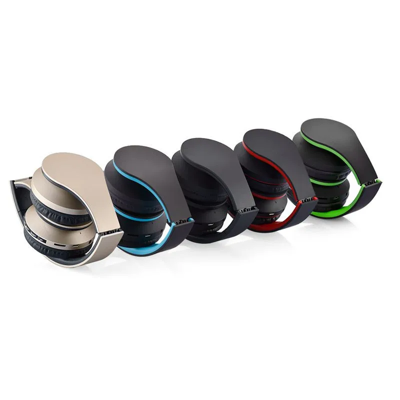 Беспроводной Bluetooth стерео наушники 32G TF карты складные с поддержкой EDR Mic MP3