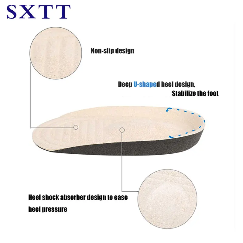 SXTT силиконовые стельки для подушек подушечки пяток ортопедический мат ног