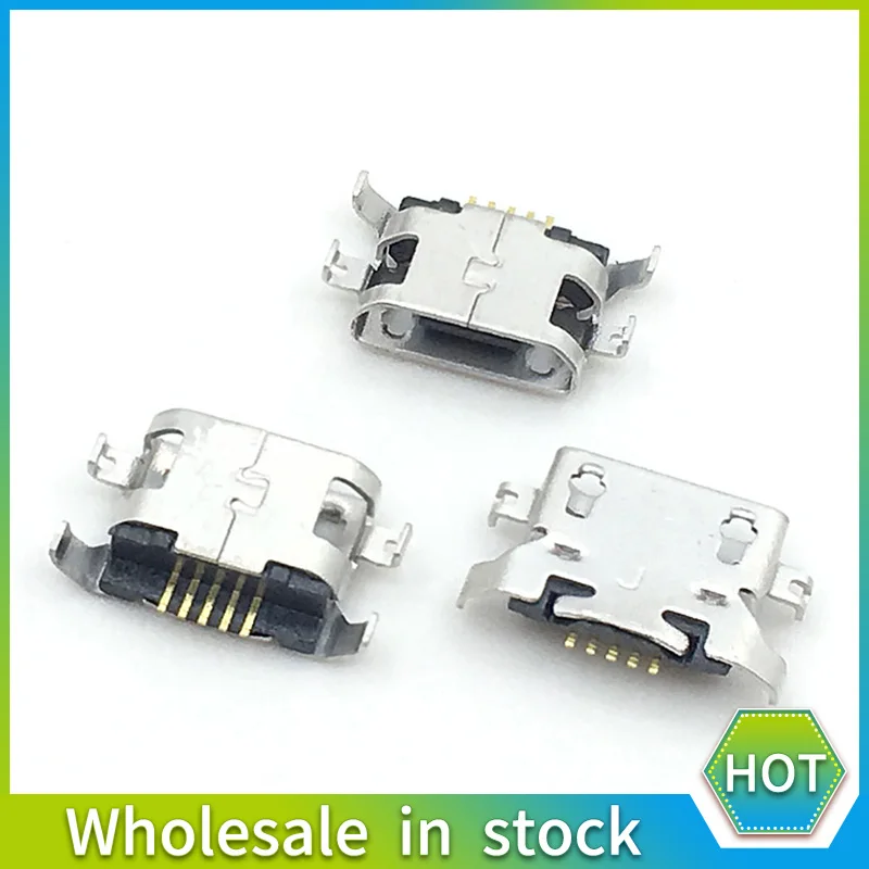 Микро USB разъем 5P usb Разъем гнездо для зарядки Женский Для lenovo A850 S820 A800 P770 S920 A670T и