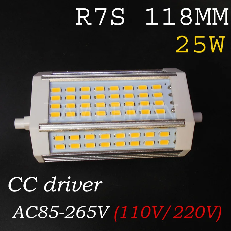 Настоящая мощность R7S 15 Вт/20 Вт/25 Вт/30 Вт J78/J118/J189 5730 5630 SMD Светодиодный прожектор