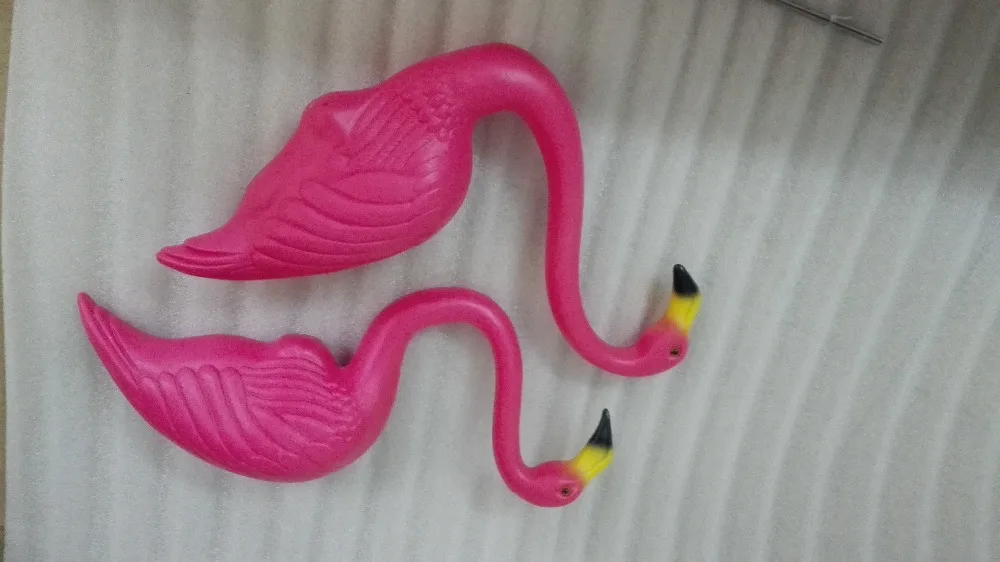 Искусственное украшение для сада Красный/Розовый фламинго Двор Пейзаж Птица