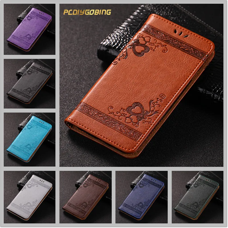 PDGB 3D Ретро Цветы кожаный чехол для Oukitel C3 C4 C8 K3 K6000 Pro K5000 K8000 Mix 2 Mix2 флип Бумажник