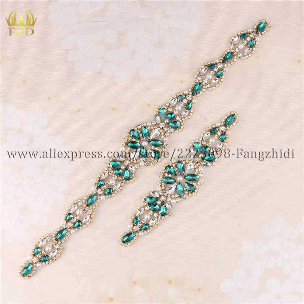 Розничная продажа FZD 1 штука ручная работа Пришивание кристалл горячей фиксации