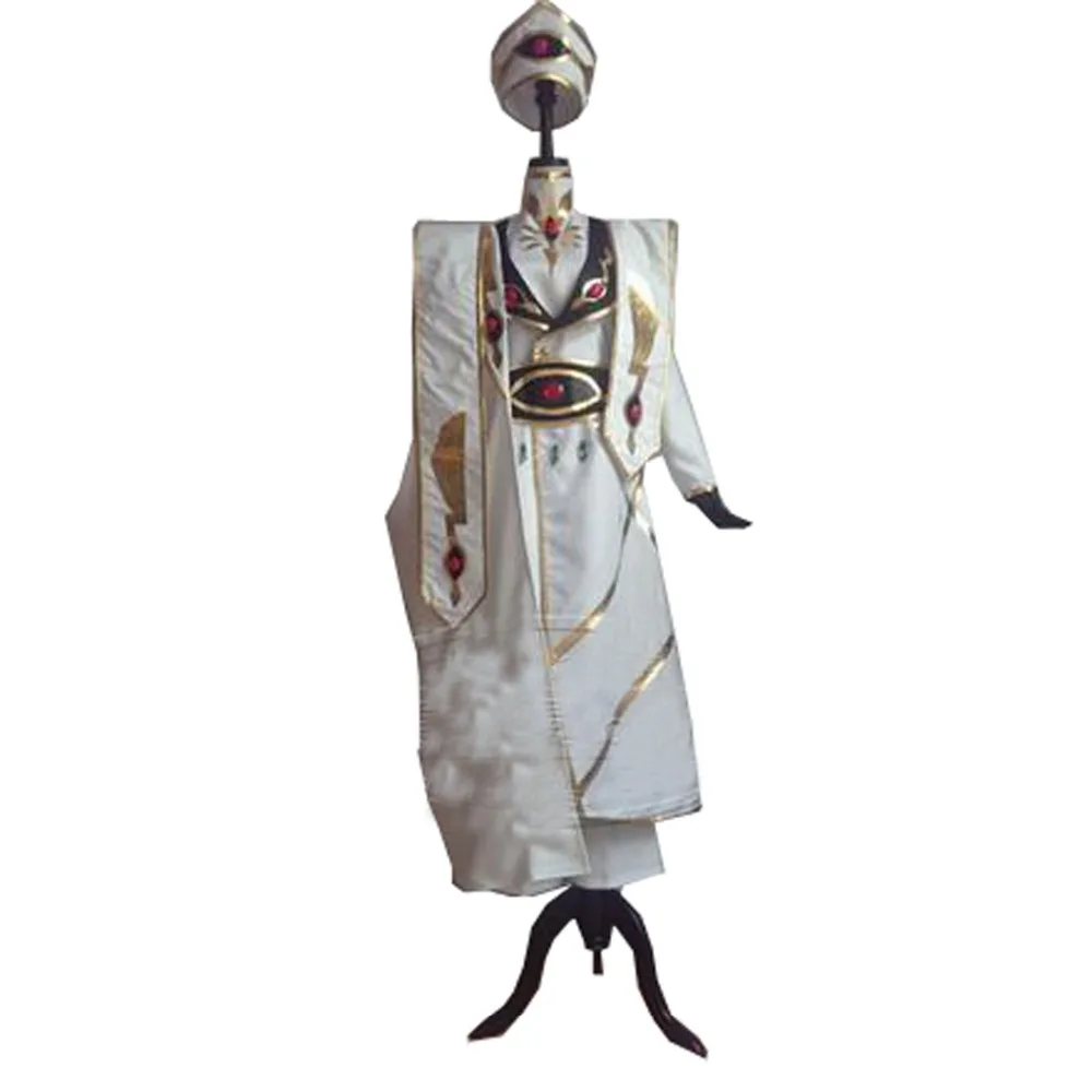 

20121 Белый Косплей Костюм Geass Lelouch
