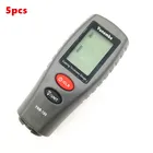 YNB-100 Yunombo 5 шт., цифровой измеритель толщины автомобильной краски с ЖК-дисплеем и подсветкой, тестер толщины покрытия YNB-100