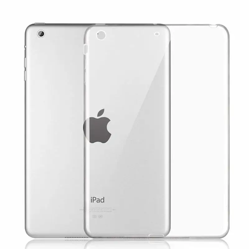 Для iPad Mini 4 чехол 360 Полный Защитный Мягкий ТПУ для Прозрачный задний s Тонкий