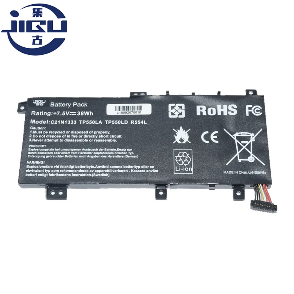 Аккумулятор для ноутбука JIGU Repalcement C21N1333 C21NI333 Asus TP550L TP550LA TP550LD TP550LJ Transformer Book Flip tp550
