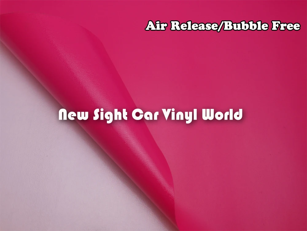 Высококачественная матовая виниловая пленка цвета красной розы автомобильная