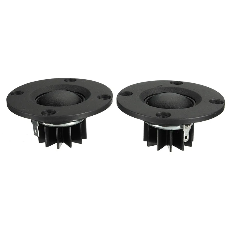 LEORY 2 шт. 6ohm 30 Вт дюйма ABS панель Купол Неодимовый твитер динамик мембрана зубчатый
