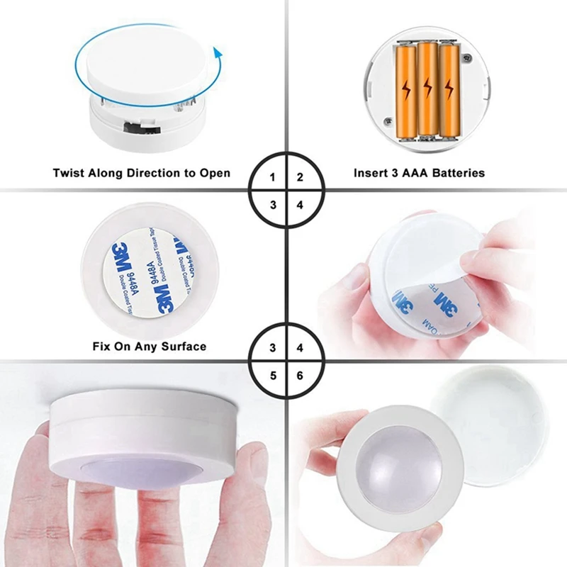 RGB ночные светильники с дистанционным затемненным аккумулятором Светодиодные