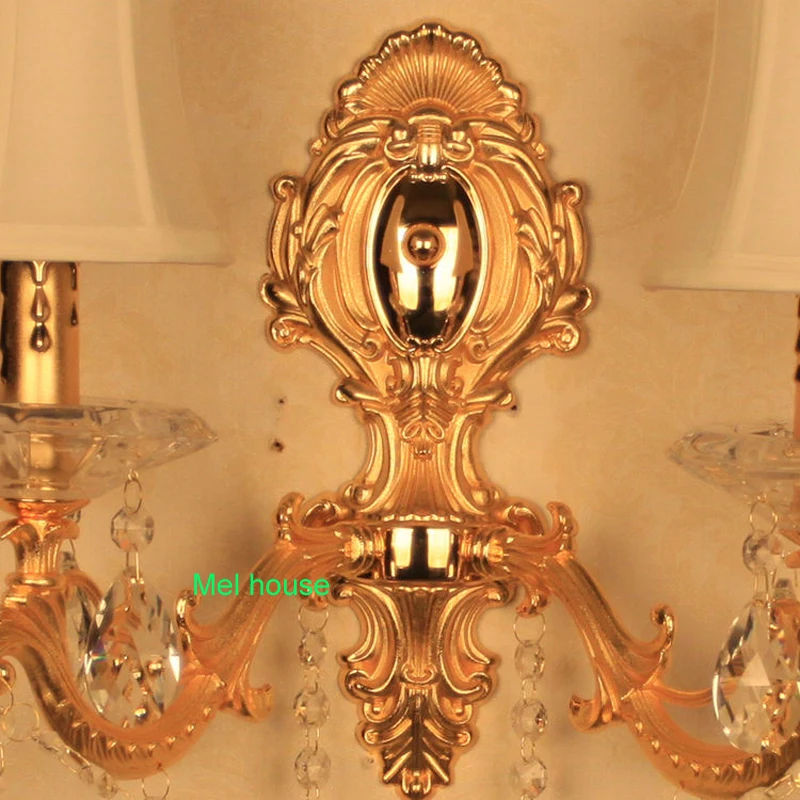

Bathroom Light Mirror Lamp Modern Indoor Home Wall Light E14 Candle Crystal Wall Sconce Light For Home Lighting Led Wall Lamp