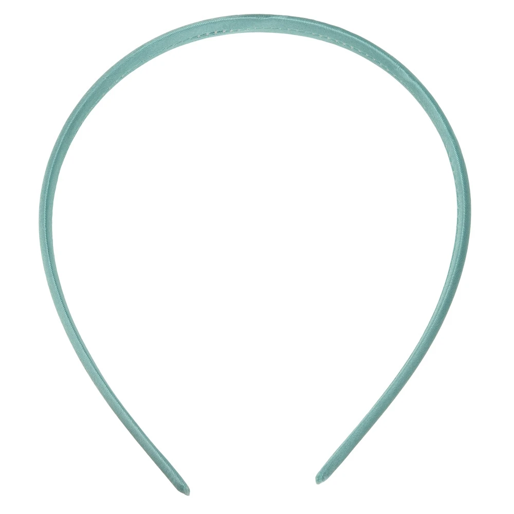 Mint Green 4 шт. лента для волос 1 см* 36 см обруч для волос аксессуары для волос Diy Единорог вспомогательный оголовье лента для волос модный аксессуар - Цвет: Mint Green