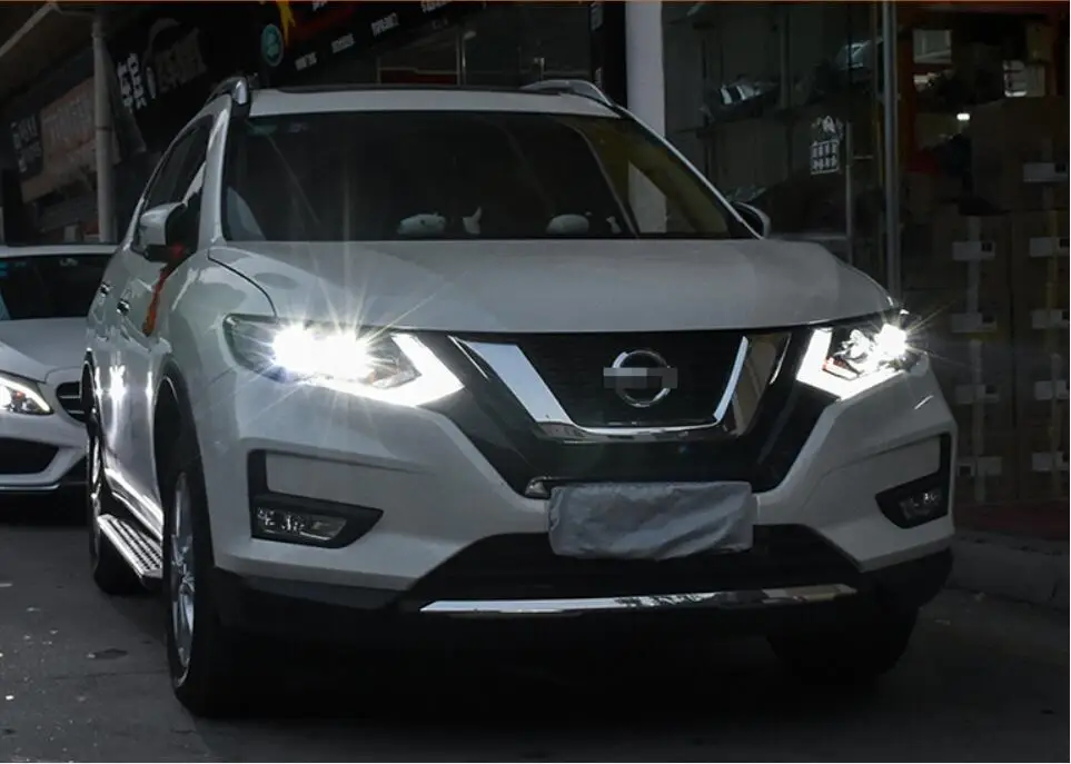 Светодиодный,~, автомобильный Стайлинг, X-Trail фара, Micra, Titan, versa, stantza, sentra, Tsuru, stagea, Rogue; X-Trail фара, Rogue, X Trail