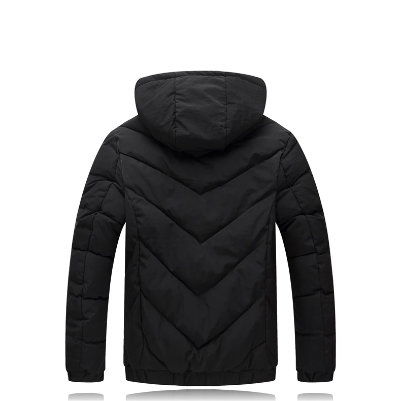 4XL-9XL зимние куртки двухсторонняя одежда больших размеров мужские парки с капюшоном толстые теплые хлопковые зимние пальто Jaqueta Masculina Inverno W12