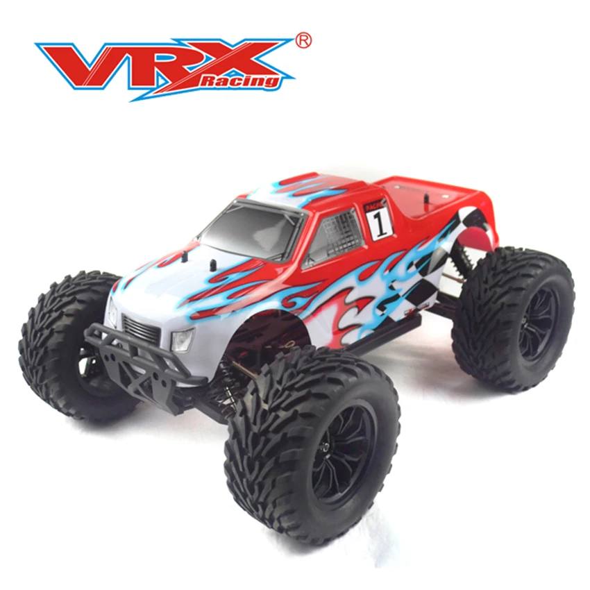Vrx racing 1/10 scale 4WD Электрический монстр грузовик с дистанционным управлением rc