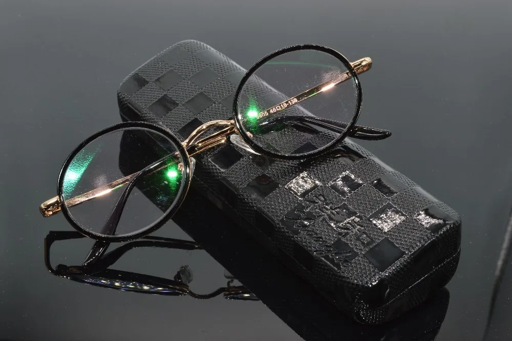 Мужские и женские очки для чтения Gafas De Lectura круглые в золотистой оправе стиле