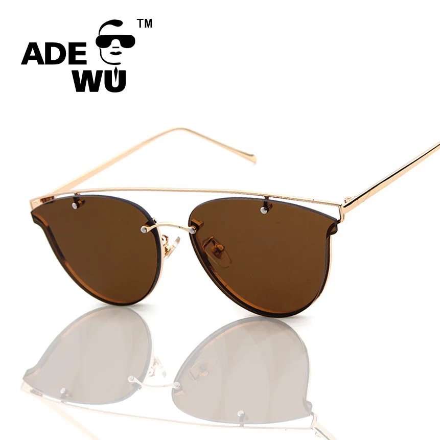 Adewu Солнцезащитные очки для женщин Женская 2016 Оригинал Брендовая Дизайнерская