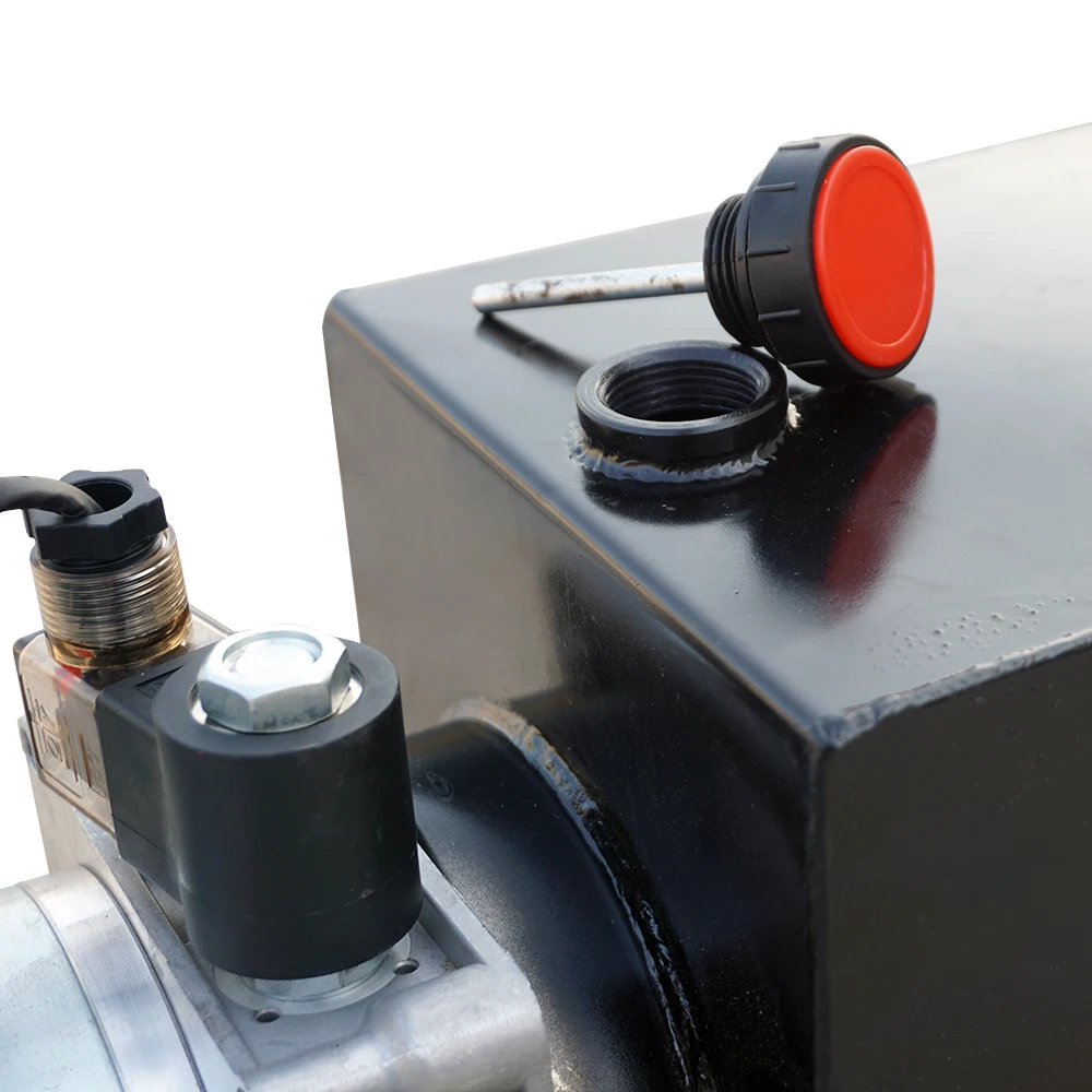 ECO SOURCES высокое качество 8L одностороннего действия гидравлический насос 12V