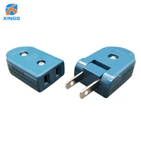 folding ac electric power plug us american plug 2 pin adjustable male plug female socket outlet adaptor
