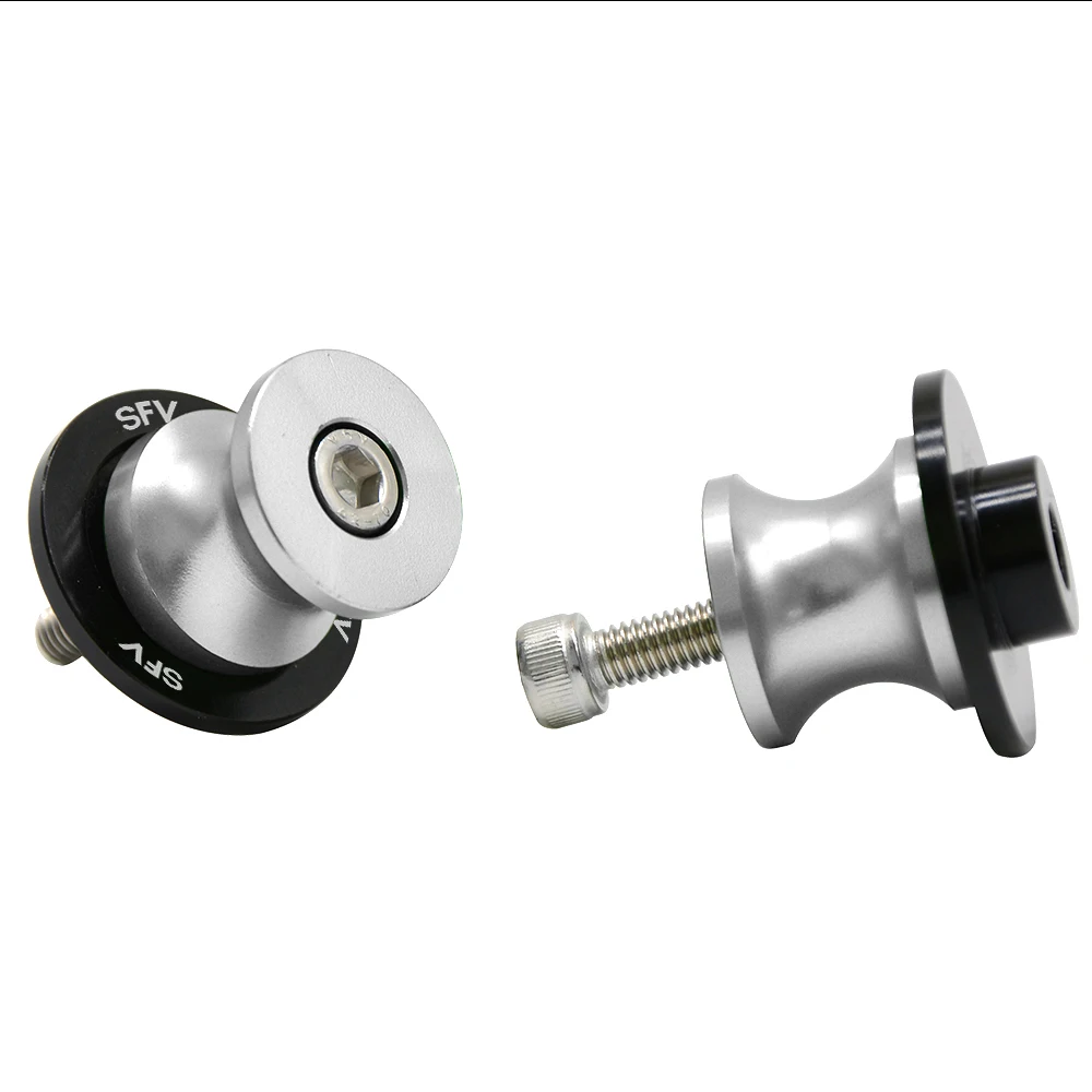 

8mm For Suzuki SFV650 SFV400 SFV 400 650 Motorcycle Swingarm Slider Spools SFV CNC Aluminum Motor Accessories Stand Screws