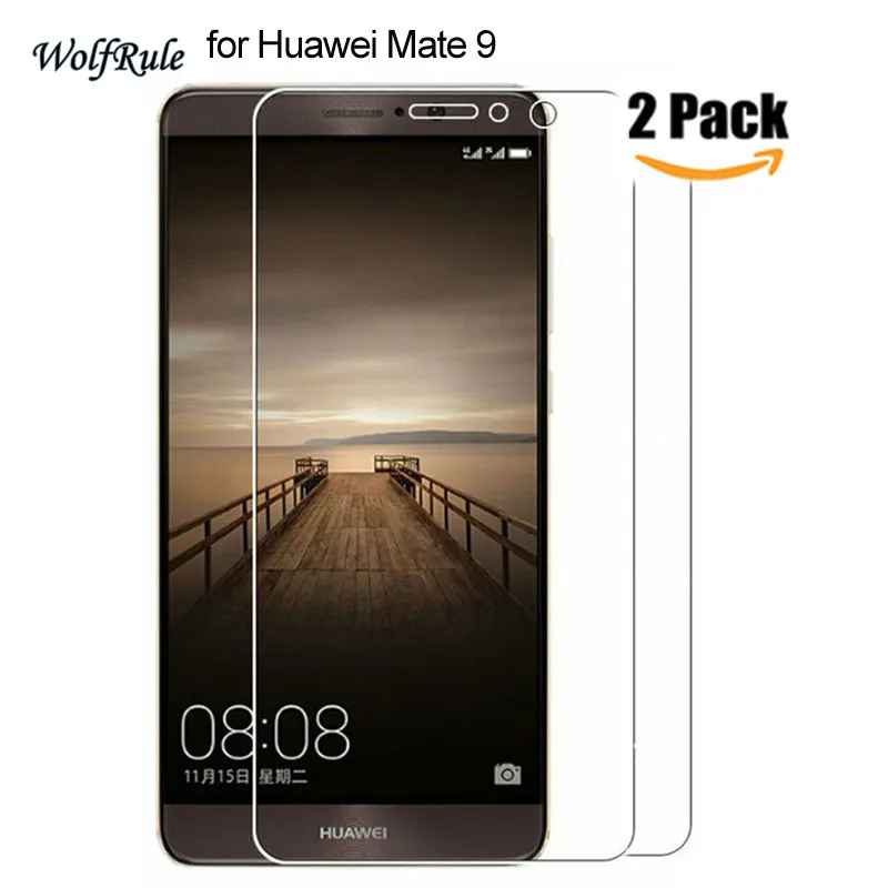 2 шт., стекло для huawei mate 9, защита экрана, закаленное стекло для huawei mate 9, стеклянная пленка для телефона huawei mate 9, защита от царапин