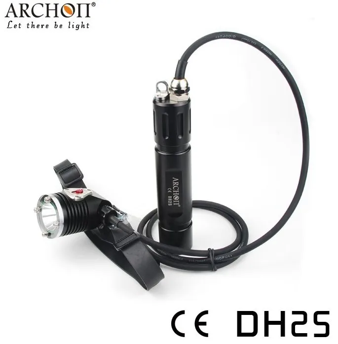 Налобный фонасветильник ARCHON WH31 DH25 для дайвинга CREE XM L макс. 1000 люмен 100 м|Фонарики и