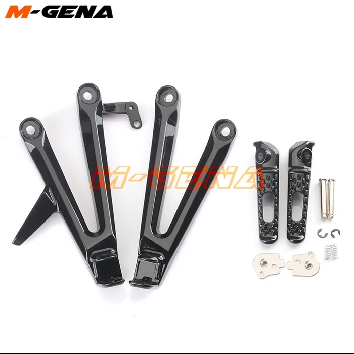 Задние подножки кронштейн педали для CBR1000RR CBR 1000RR 1000 RR 04 05 06 07 2004 2005 2006 2007|Подставки