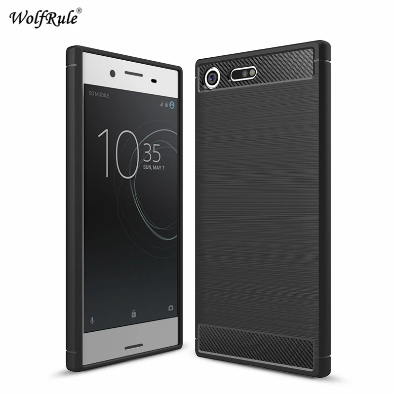 case for sony xperia xz premium cover shockproof silicone brushed style phone case for sony xperia xz premium case xz premium free global shipping