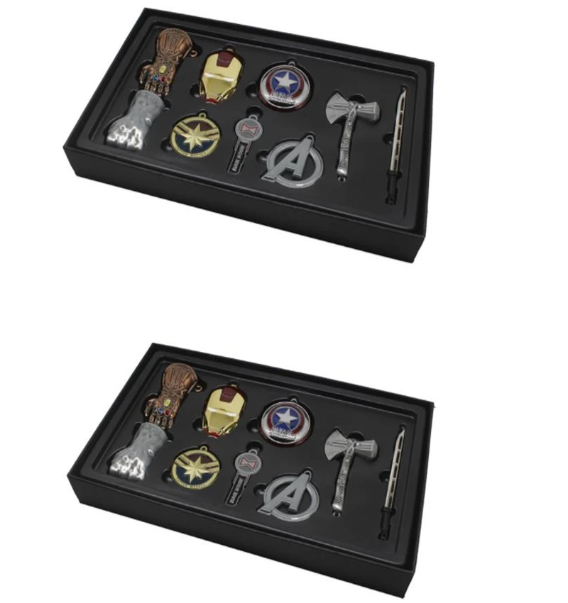 Многоцветные мультимстители 4 набора супергероев кольцо с орнаментом