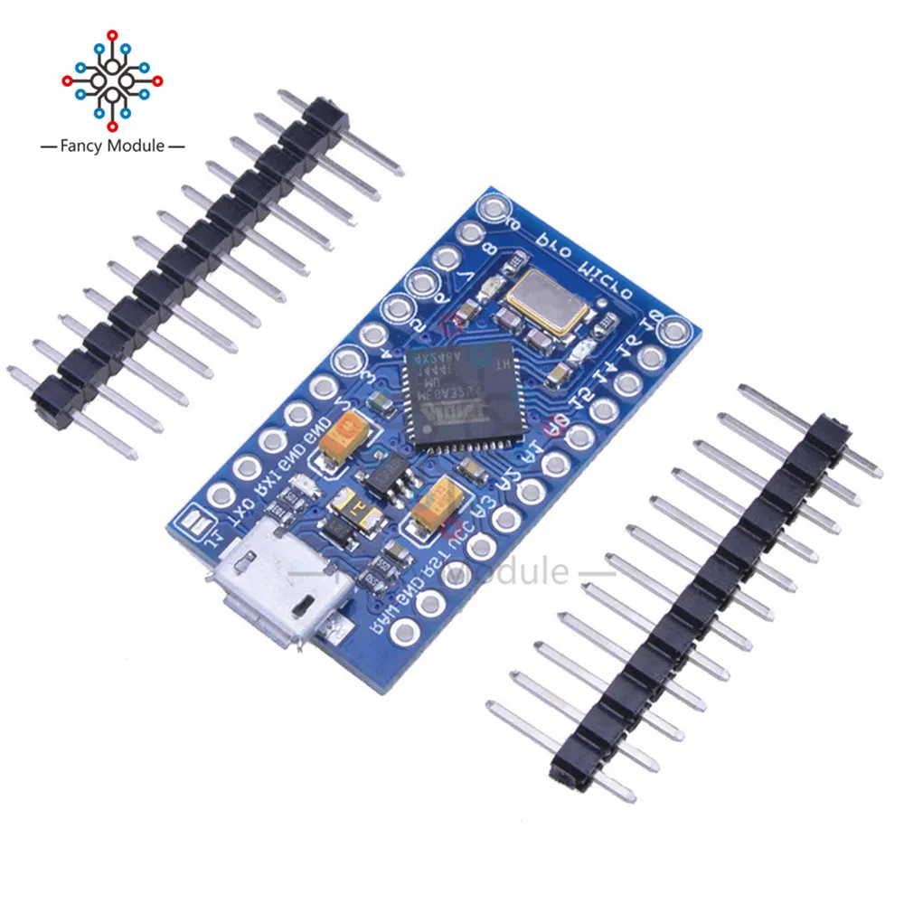 Плата Micro USB ATmega32U4 Pro 3 В 8 МГц модуль для Arduino/Leonardo ATMega 32U4 контроллер Pro-Micro замена