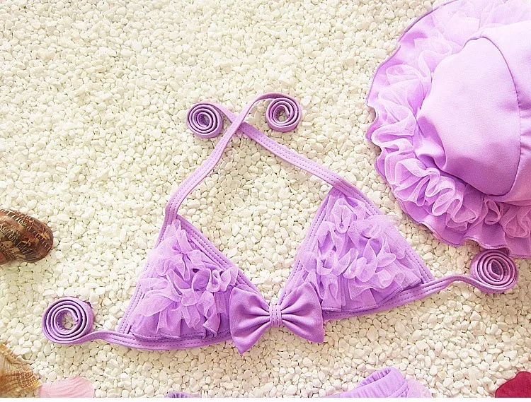 Детские купальники детские костюмы для девочек из двух частей плавательные