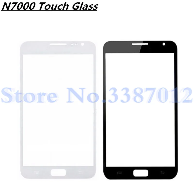 5 3 ''Передняя стеклянная сенсорная панель для Samsung Galaxy Note 1 N7000 i9220 Оригинальная