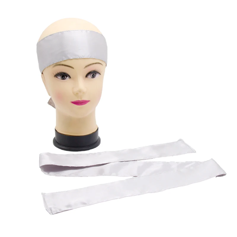 Повязка на голову из сатина и шелка 16 цветов | Дом сад