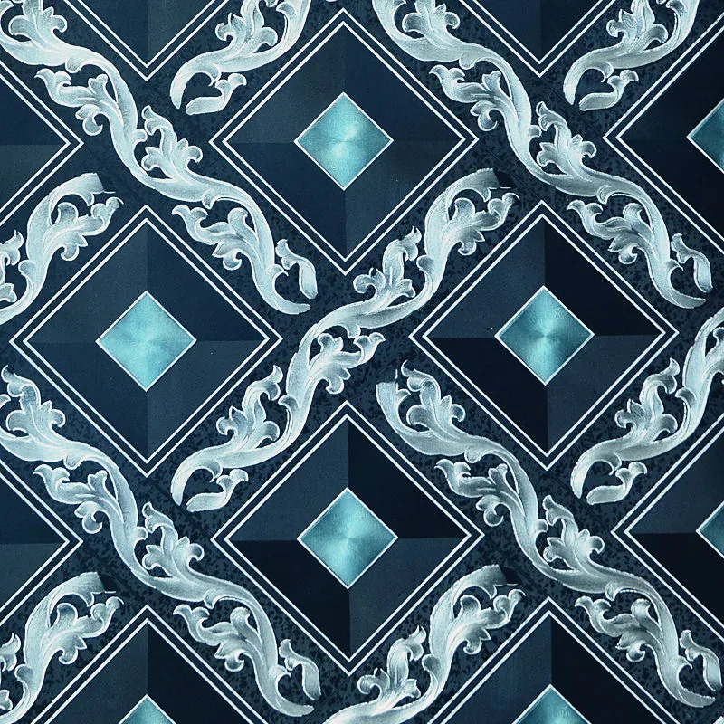 

wellyu обои Papel de parede Black Damascus Jane European Bar Ceiling Background Wallpapers Sweep Light Shield Cashier Wallpaper
