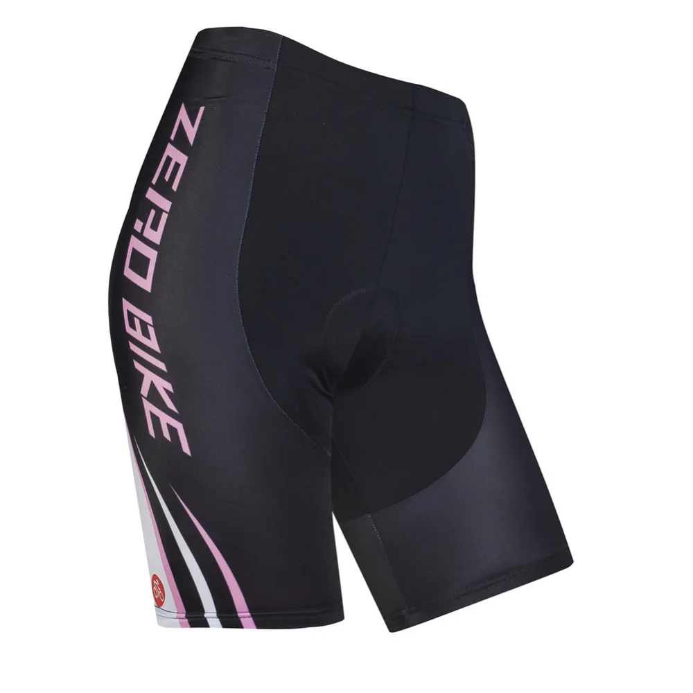 Велосипедные шорты ZEROBIKE женские быстросохнущие велосипедные с гелевыми