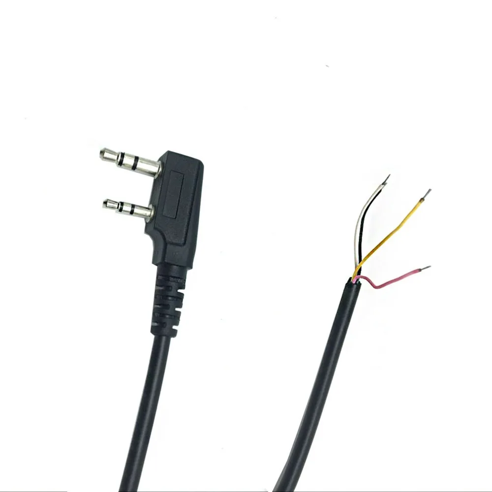 2 шт. пружинные провода для микрофона Baofeng UV5R Kenwood TK370 Linton YTY|speaker mic|2pcs baofengbaofeng mic |