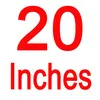 20 inch 1 шт. Серебряная цепочка 16-30 дюймов ожерелье с застежкой-лобстером женские ювелирные изделия аксессуары Прямая поставка Розничная торговля - Окраска металла: 20 inch