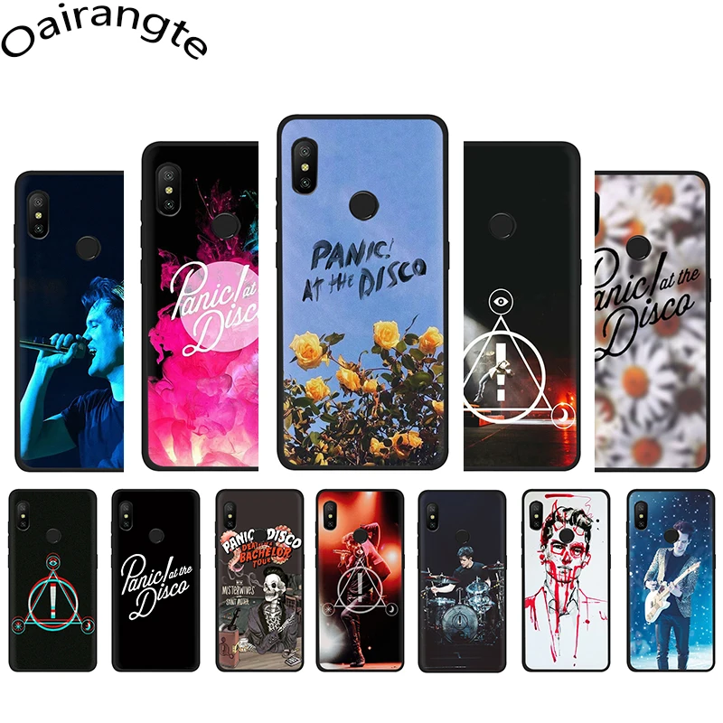 Panic At The Disco Мягкий силиконовый чехол для телефона Xiaomi 5X6 6X A1 A2 8 Lite 9 9se Max 3 F1 9T A3 Pro CC9e