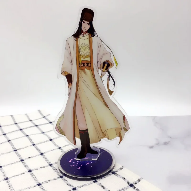 4 32 вида аниме Mo дао ЗУ Shi акрил рисунок на каждый день Wei WuXian Lan WangJi Коллекция подарков гроссмейстер демоническим Статуэтка Series1 - Цвет: 4