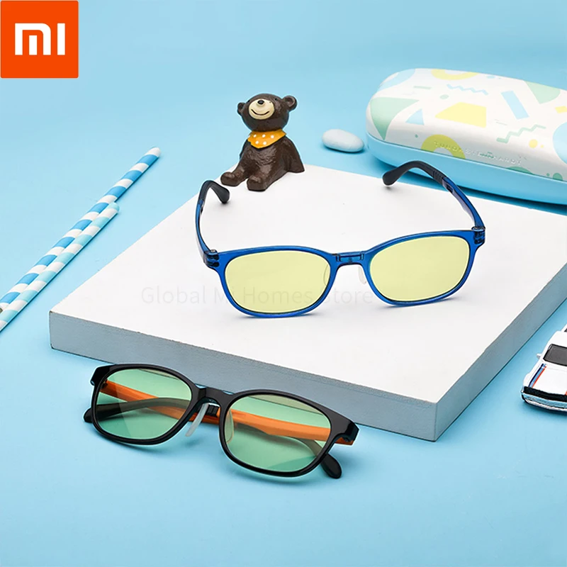 Новинка Xiaomi Youpin TS ультратонкие голубые легкие защитные очки Pro для детей анти