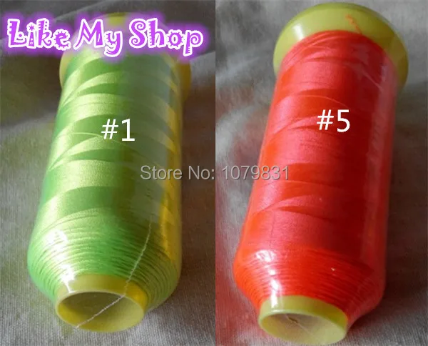 Бесплатная доставка яркая неоновая цветная полиэфирная вышивальная машина