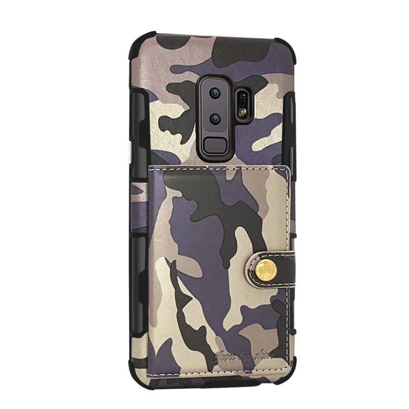 Новый камуфляжный чехол для телефона Samsung Galaxy S8/S8 Plus S9/S9 полноразмерный