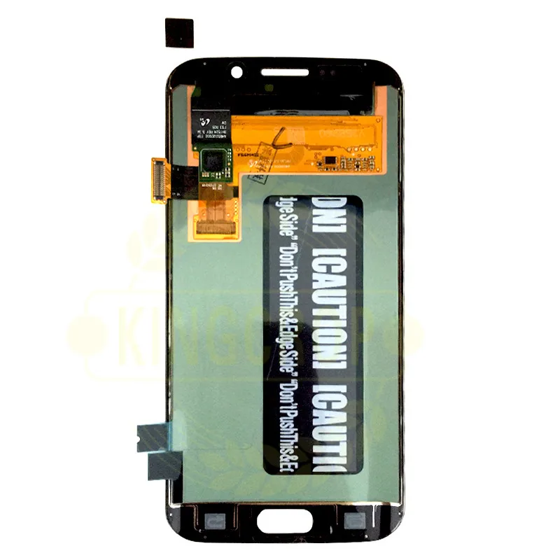 5.1для samsung Galaxy S6 Edge lcd G925 G925F SM-G925F дисплей кодирующий преобразователь сенсорного экрана в сборе с рамкой для samsung S6 Edge lcd