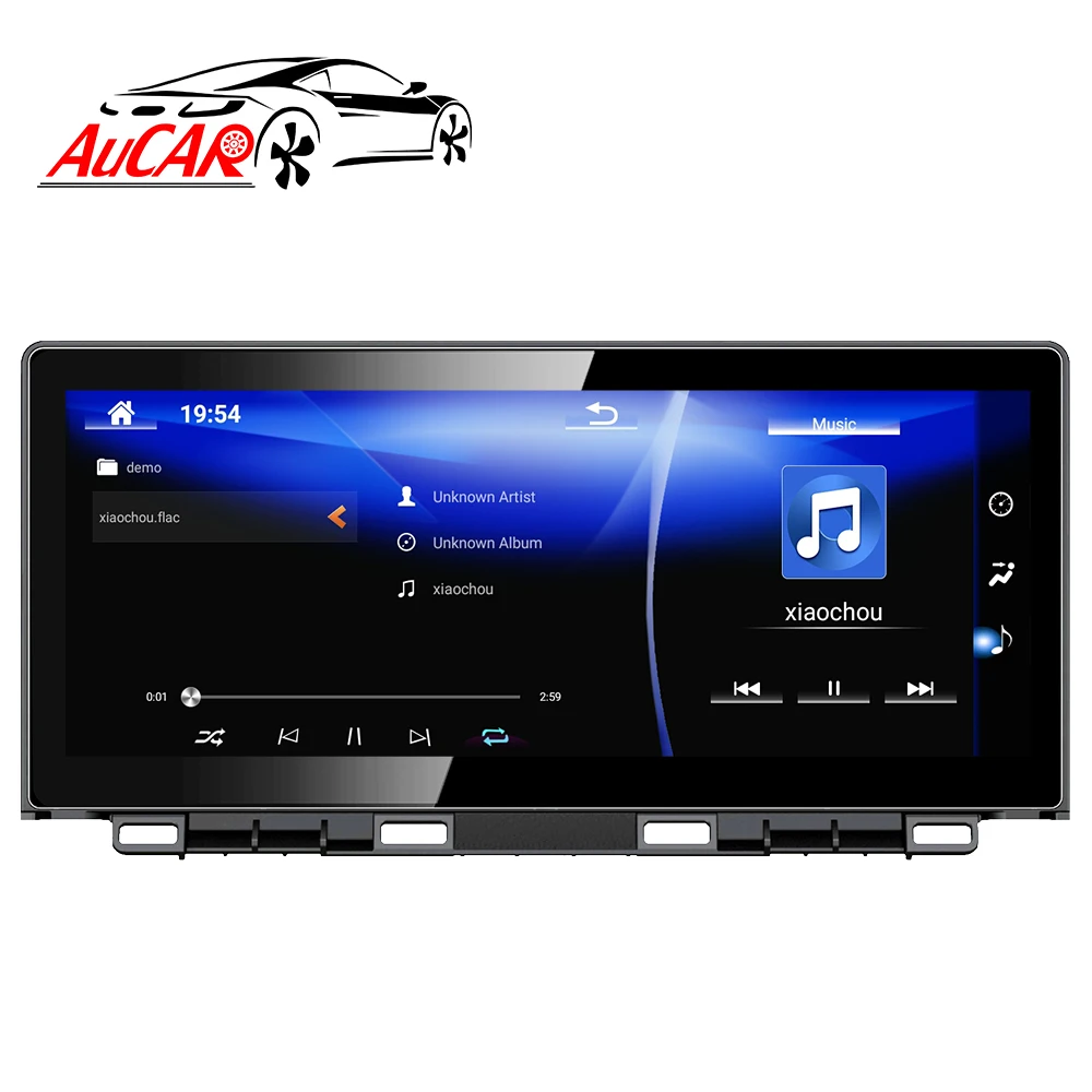 Автомобильный радиоприемник AuCAR Android 10 25 для Lexus NX 200 300 2018- GPS DVD-плеер сенсорный