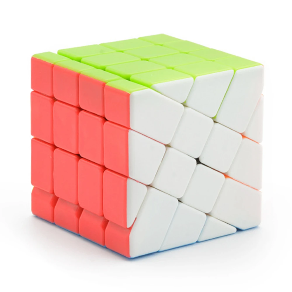 

Babelemi Aosu 4x4x4 Wind Wheel Speed Skew Magic Cube Puzzle Fisher Cubes Children Kids Educational Toys Christmas Gift