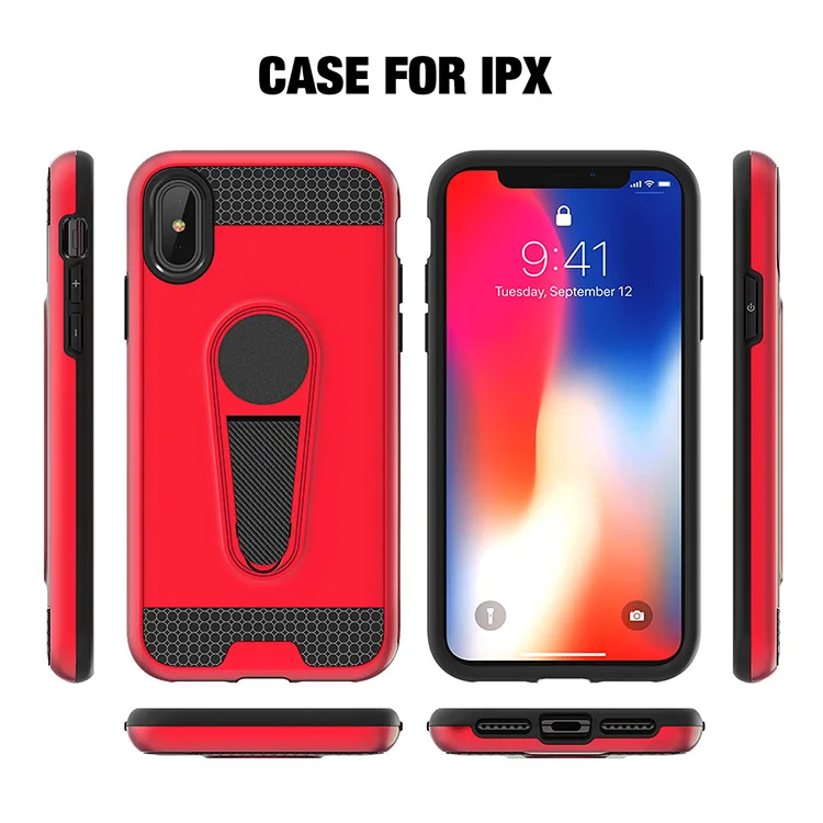 Armor Soft Silicone Case for iphone XR XS X Max 8 7 6 6s plus Magnetic Cell Phone Back Cover Housing Coque |